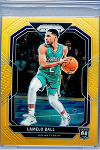 2021 Prizm LaMelo Ball Gold PSA 9