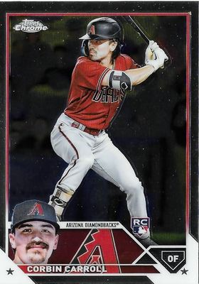 2023 Topps Chrome Update Corbin Carroll RC