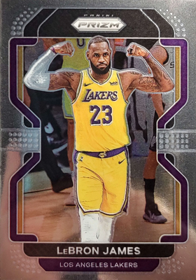 2023 Panini Prizm LeBron James Gold Prizm