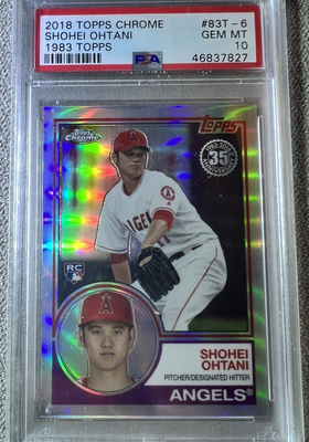 2022 Topps Chrome Shohei Ohtani Superfractor