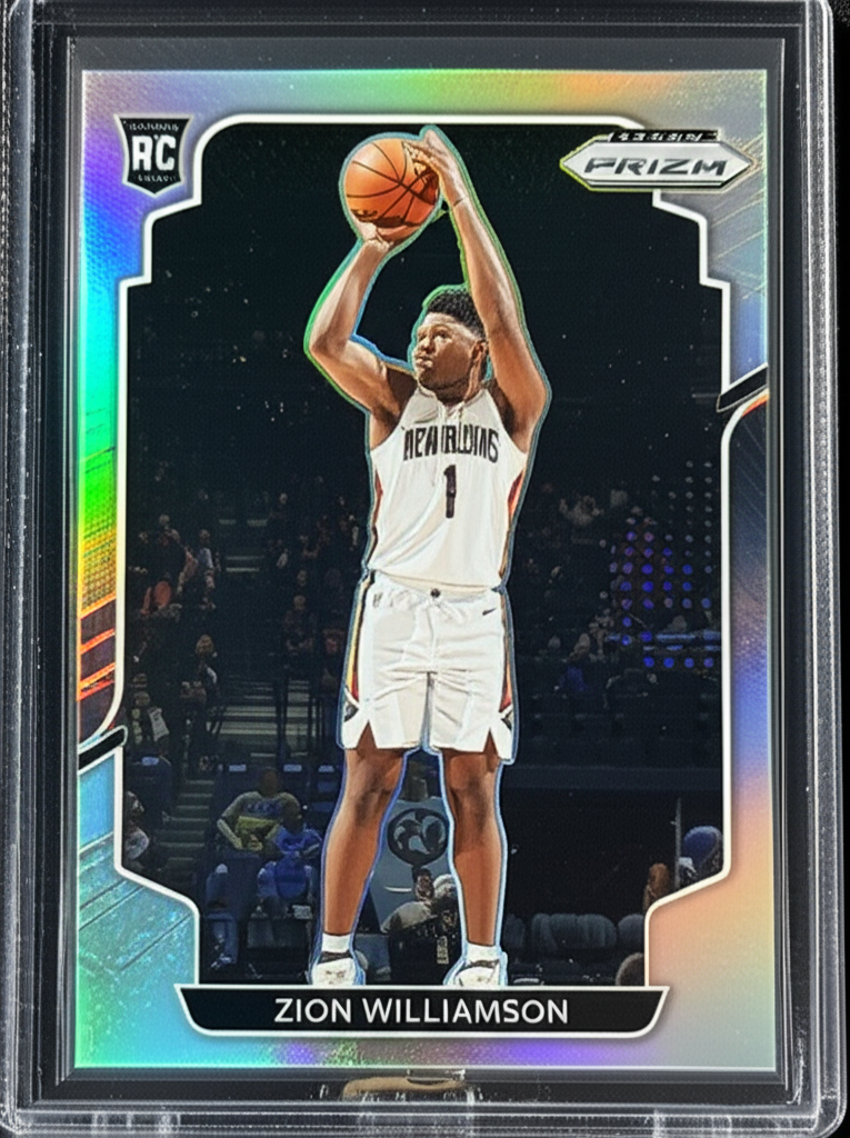 Zion Williamson Silver Prizm